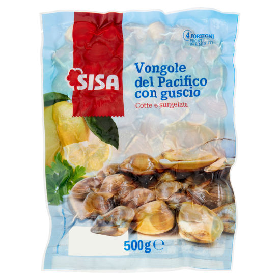 Immagine di SISA VONGOLE CON GUSCIO GR.500