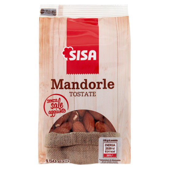 Immagine di SISA MANDORLE TOSTATE S/SALE GR.150