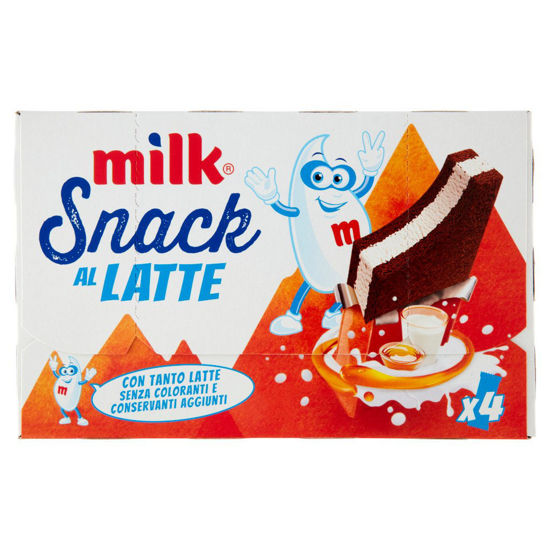 Immagine di MILK SNACK AL LATTE GR 28X4