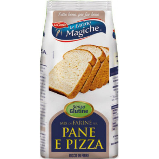 Immagine di LO CONTE FARINA MIX PANE/PIZZ. GR.500