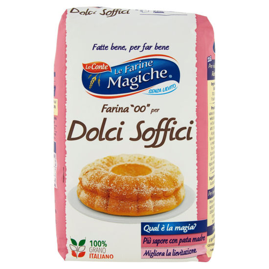 Immagine di LO CONTE FARINA DOLCI SOFFICI KG.1