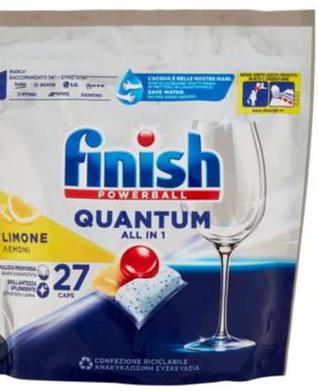 Immagine di FINISH PASTIGLIE QUANTUM LEMON X27