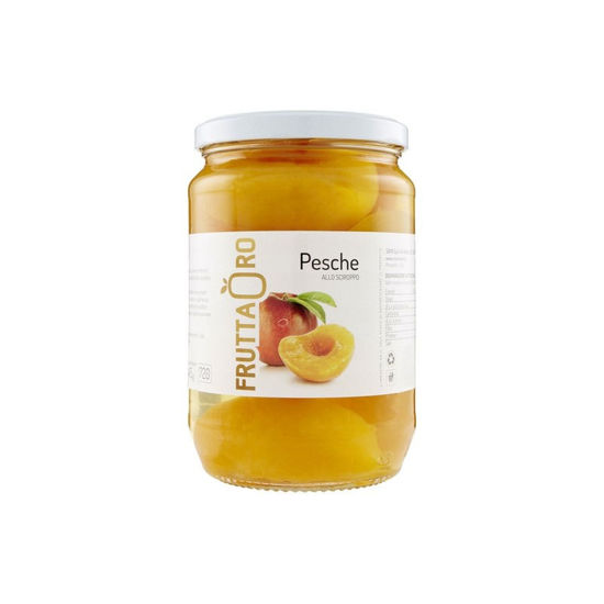 Immagine di FRUTTA ORO PESCHE SCIROPPO GR.680