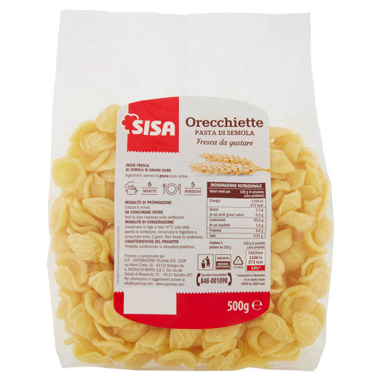 Immagine di SISA ORECCHIETTE FRESCHE GR.500