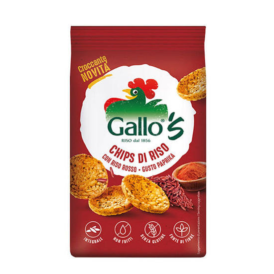 Immagine di GALLO RISO CHIPS PAPRIKA GR.40