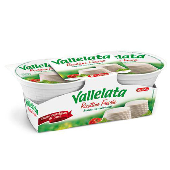 Immagine di GALBANI RICOTTINA VALLEL. GR.100X2
