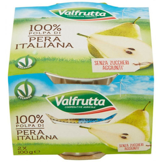 Immagine di VALFRUTTA POLPA PERA GR.100X2