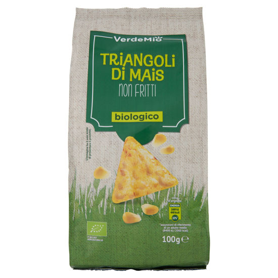 Immagine di VERDEMIO TRIANGOLI DI MAIS GR.100