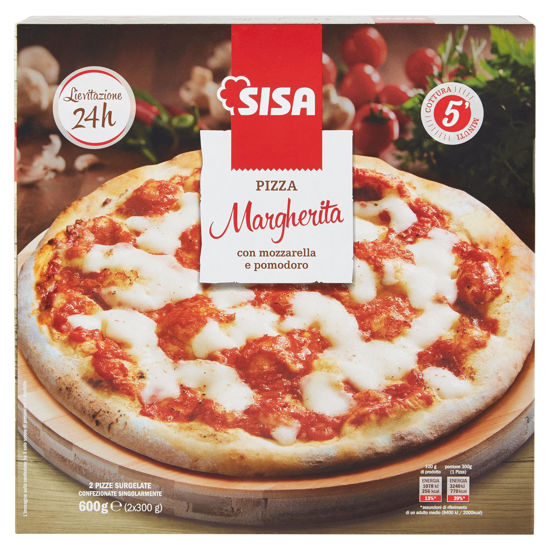 Immagine di SISA PIZZA MARGHERITA GR.300X2