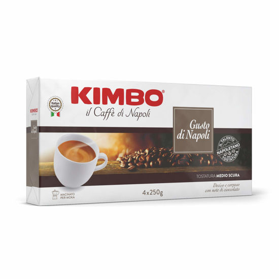 Immagine di KIMBO GUSTO DI NAPOLI GR.250X4