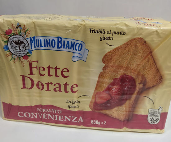 Immagine di M.B. FETTE BISCOTTATE DORATE PZ.72X2