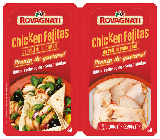 Immagine di ROVAGNATI CHICKEN FAJITAS GR.90X2