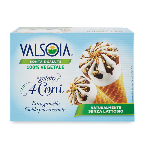 Immagine di VALSOIA GELATO CONO CLASSICO  X4