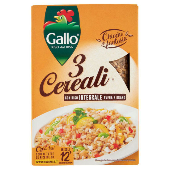 Immagine di GALLO RISO 3 CEREALI INT. GR 400