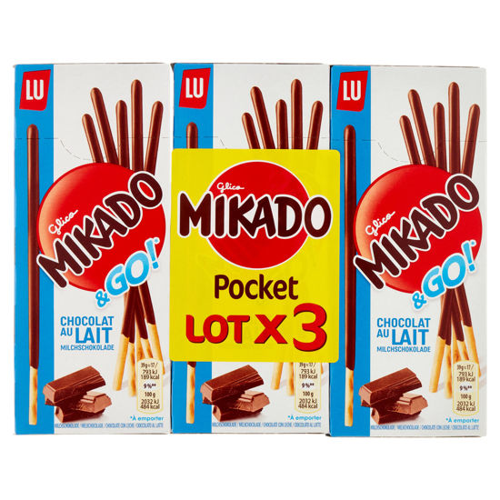 Immagine di MIKADO POCKET LATTE GR.39X3