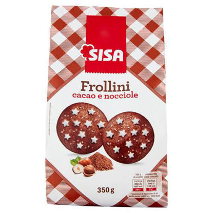Immagine di SISA FROLLINI CACAO E NOCCIOLA GR.350