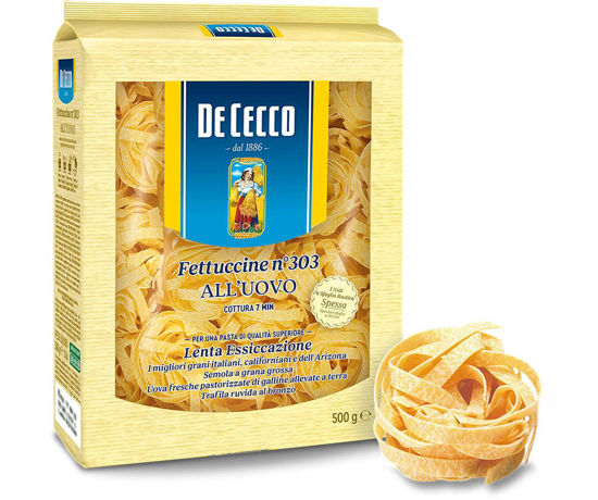 Immagine di DE CECCO FETTUCCINE UOVO GR.500