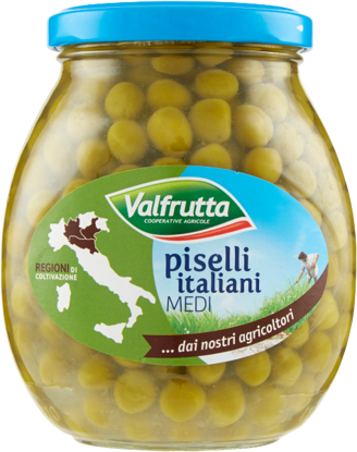 Immagine di VALFRUTTA PISELLI MEDI V/V  GR.360