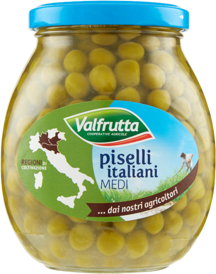 Immagine di VALFRUTTA PISELLI MEDI V/V  GR.360