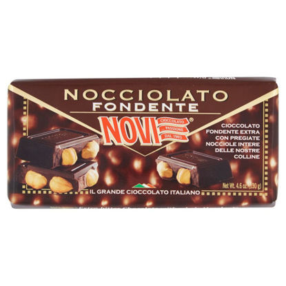 Immagine di NOVI TAV. NOCCIOLATO FONDENTE GR.130