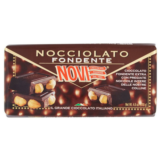 Immagine di NOVI TAV. NOCCIOLATO FONDENTE GR.130