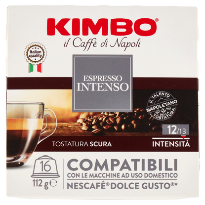 Immagine di KIMBO CAPSX16 INTENSO XDOLCE GUSTO