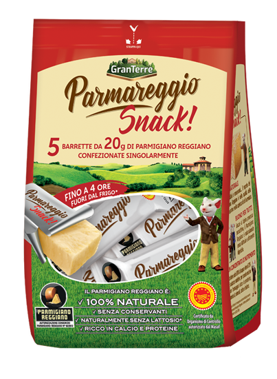Immagine di PARMAREGGIO GRANA SNACK GR.100