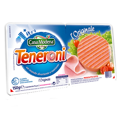 Immagine di TENERONI PROSCIUTTO COTTO GR.150