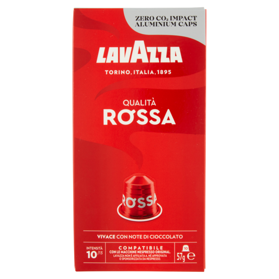 Immagine di LAVAZZA QUALITA ROSSO. X10 CAPS