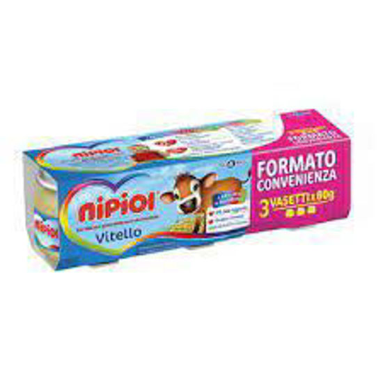 Immagine di NIPIOL OMO VITELLO GR.80X3