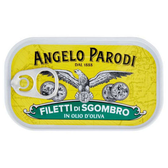 Immagine di PARODI FIL. SGOMBRO OLIO OLIVA GR.90
