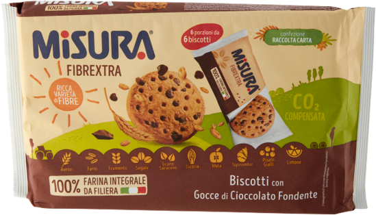 Immagine di MISURA BISCOTTO FIBREXTRA C/GOCCE GR.280