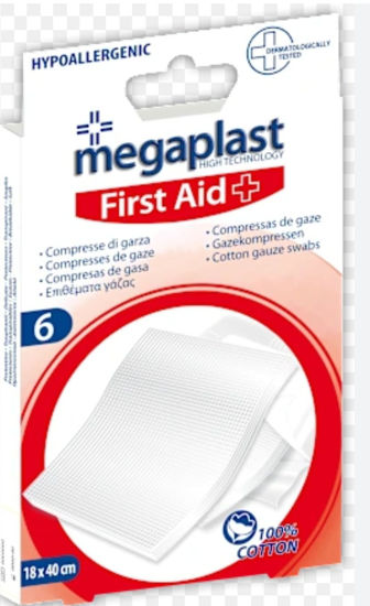 Immagine di MEGAPLAST COMPRESSE DI GARZAX6