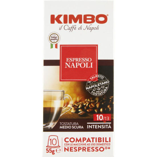 Immagine di KIMBO CAPSULE NESPRESSO NAPOLI X10