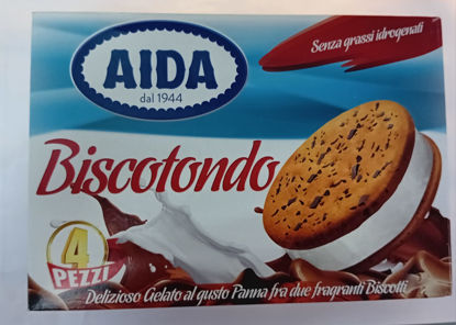 Immagine di AIDA GELATO BISCOTTO TONDO X 4