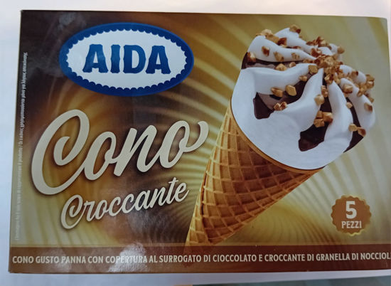 Immagine di AIDA GELATO CONO PANNA  X 5
