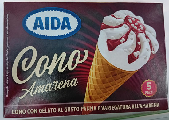 Immagine di AIDA GELATO CONO AMARENA  X5
