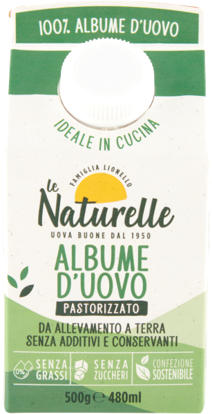 Immagine di LE NATURELLE ALBUME UOVO PAST. GR.500BRI