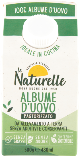 Immagine di LE NATURELLE ALBUME UOVO PAST. GR.500BRI
