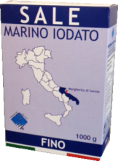 Immagine di SALE MARINO IODATO FINO ITALIA KG.1