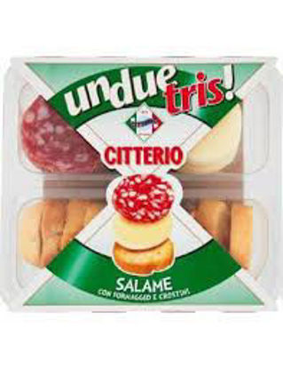 Immagine di CITTERIO UNDUETRIS SALAME GR.100