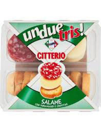Immagine di CITTERIO UNDUETRIS SALAME GR.100
