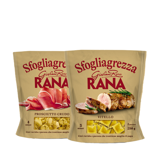 Immagine di RANA SFOGLIAGREZZA / DUETTO GR.250 VARI TIPI