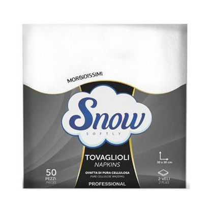 Immagine di SNOW TOVAGLIOLI 2V  38X38  50PZ