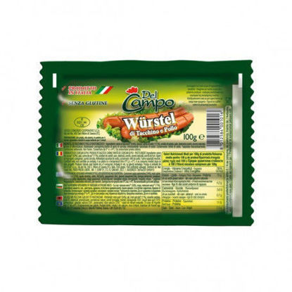 Immagine di DEL CAMPO WURSTEL POL\TAC GR.250