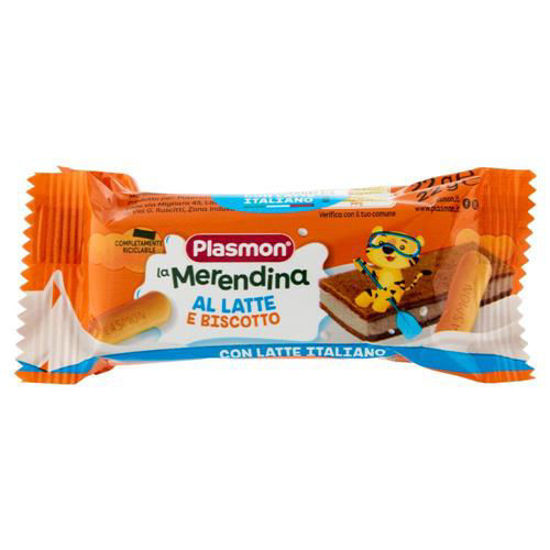 Immagine di PLASMON MERENDA LATT/BISC. X4