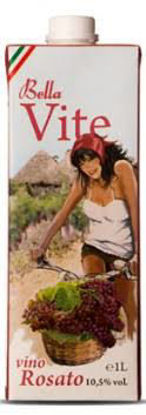 Immagine di BELLAVITE VINO ROSATO BRICK LT.1