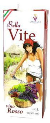 Immagine di BELLAVITE VINO ROSSO BRICK LT.1