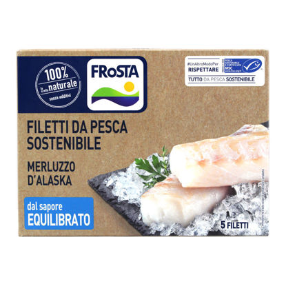 Immagine di FROSTA CUORI DI FILETTI MERLUZ. GR340