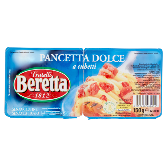 Immagine di BERETTA  PANCETTA DOLCE GR.75X2